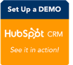 HubSpot CRM - set up a demo